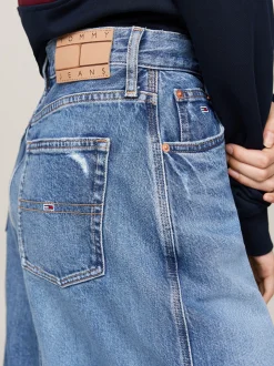 Spódnice*Tommy Hilfiger Denimowa Spódnica Midi DENIM MEDIUM