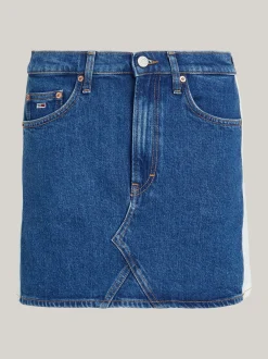 Spódnice*Tommy Hilfiger Denimowa Spódnica Mini Izzie Archive DENIM MEDIUM