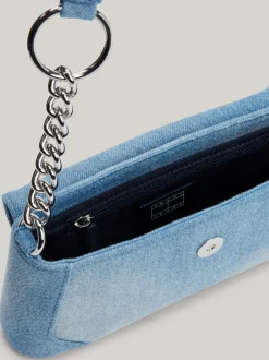 Torby Na Ramię*Tommy Hilfiger owa Torba Na Ramię Z Magnetycznym Zapięciem DENIM