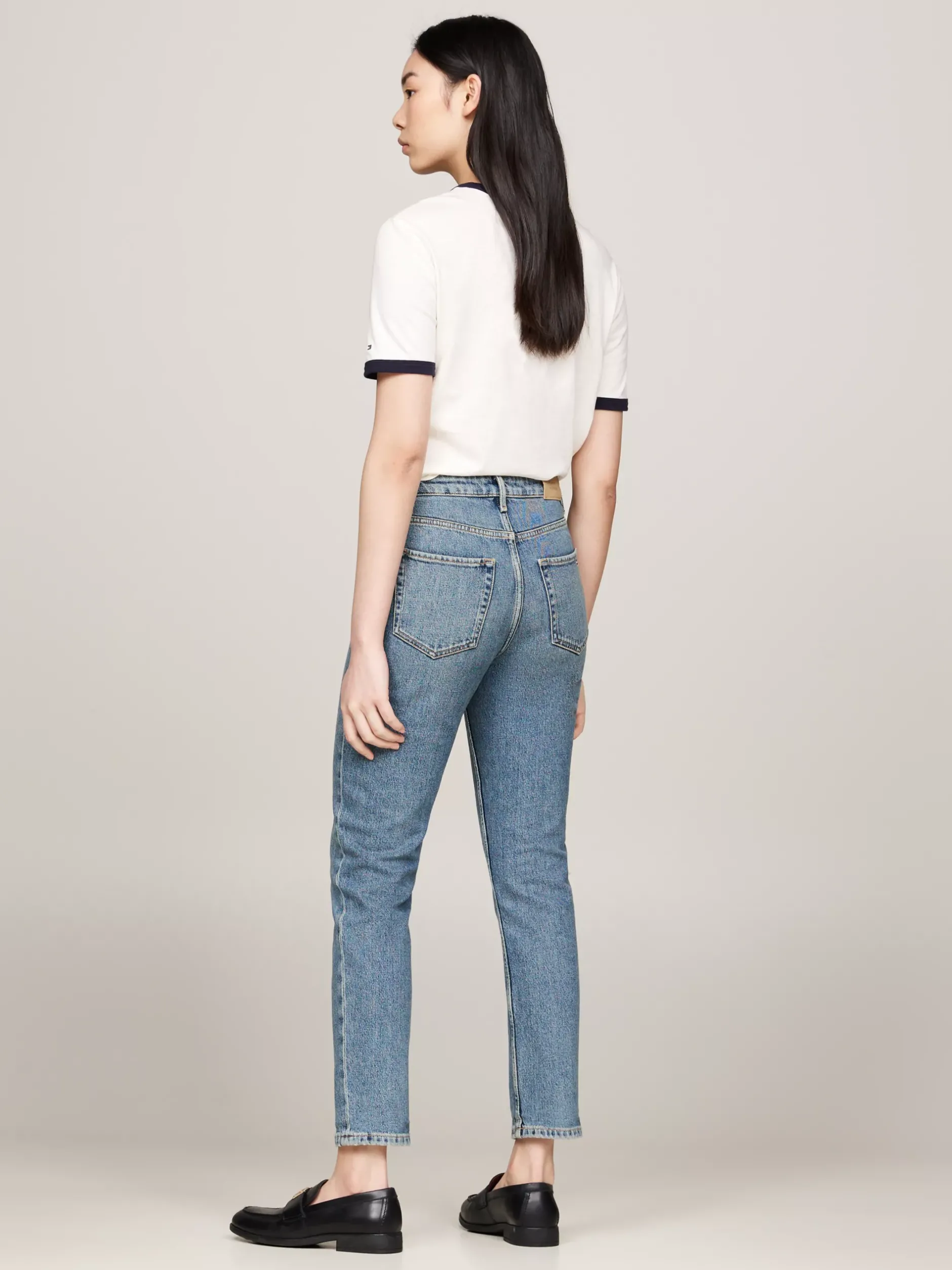 Jeansy*Tommy Hilfiger Denimowe Cygaretki O Wąskim Kroju KATE