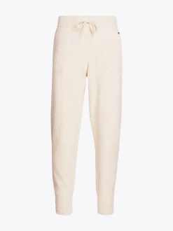 Stroje Domowe*Tommy Hilfiger Domowe Joggery TH Established Z Wełną HEATHERED OAT