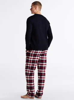 Stroje Domowe*Tommy Hilfiger Domowy Longsleeve TH Original DESERT SKY