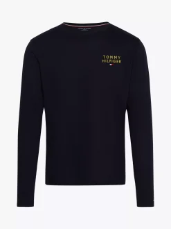 Stroje Domowe*Tommy Hilfiger Domowy Longsleeve TH Original DESERT SKY