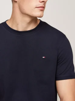 Stroje Domowe*Tommy Hilfiger Domowy T-shirt O Wąskim Kroju DESERT SKY