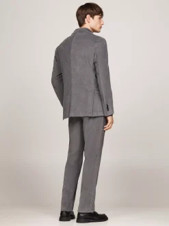 Garnitury I Kostiumy*Tommy Hilfiger Dwuczęściowy Aksamitny Garnitur GREY