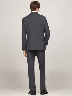 Garnitury I Kostiumy*Tommy Hilfiger Dwuczęściowy Garnitur W Kratę GREY