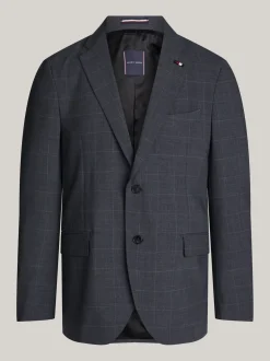 Garnitury I Kostiumy*Tommy Hilfiger Dwuczęściowy Garnitur W Kratę GREY