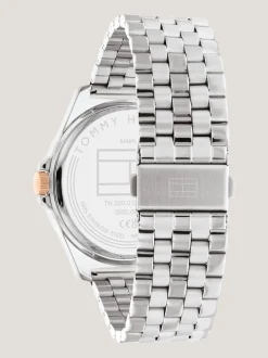 Zegarki*Tommy Hilfiger Dwukolorowy Zegarek Z Bransoletą Z Ogniw TWO TONE