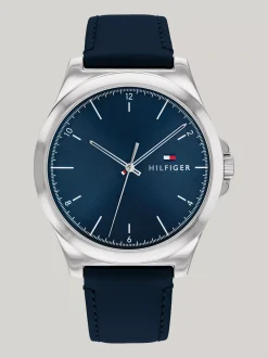 Zegarki*Tommy Hilfiger Dwukolorowy Zegarek Ze Stali Nierdzewnej BLUE