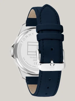 Zegarki*Tommy Hilfiger Dwukolorowy Zegarek Ze Stali Nierdzewnej BLUE