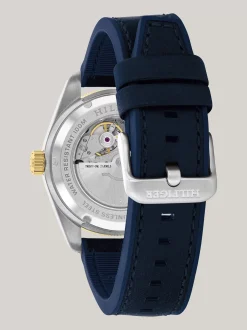 Zegarki*Tommy Hilfiger Dwukolorowy Zegarek Ze Stali Nierdzewnej BLACK