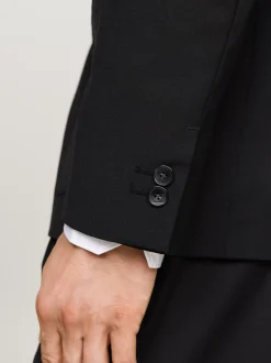 Garnitury I Kostiumy|Marynarki*Tommy Hilfiger Dwurzędowa Marynarka BLACK