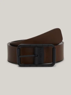 Paski*Tommy Hilfiger Dwustronny Pasek Skórzany BLACK / COGNAC
