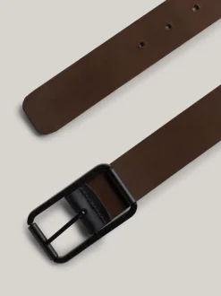 Paski*Tommy Hilfiger Dwustronny Pasek Skórzany BLACK / COGNAC
