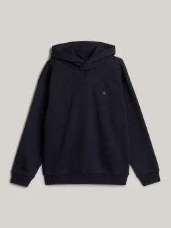 Bluzy Dresowe I Z Kapturem|Bluzy Dresowe I Z Kapturem*Tommy Hilfiger Dzianinowa Bluza Essential Z Kapturem DESERT SKY
