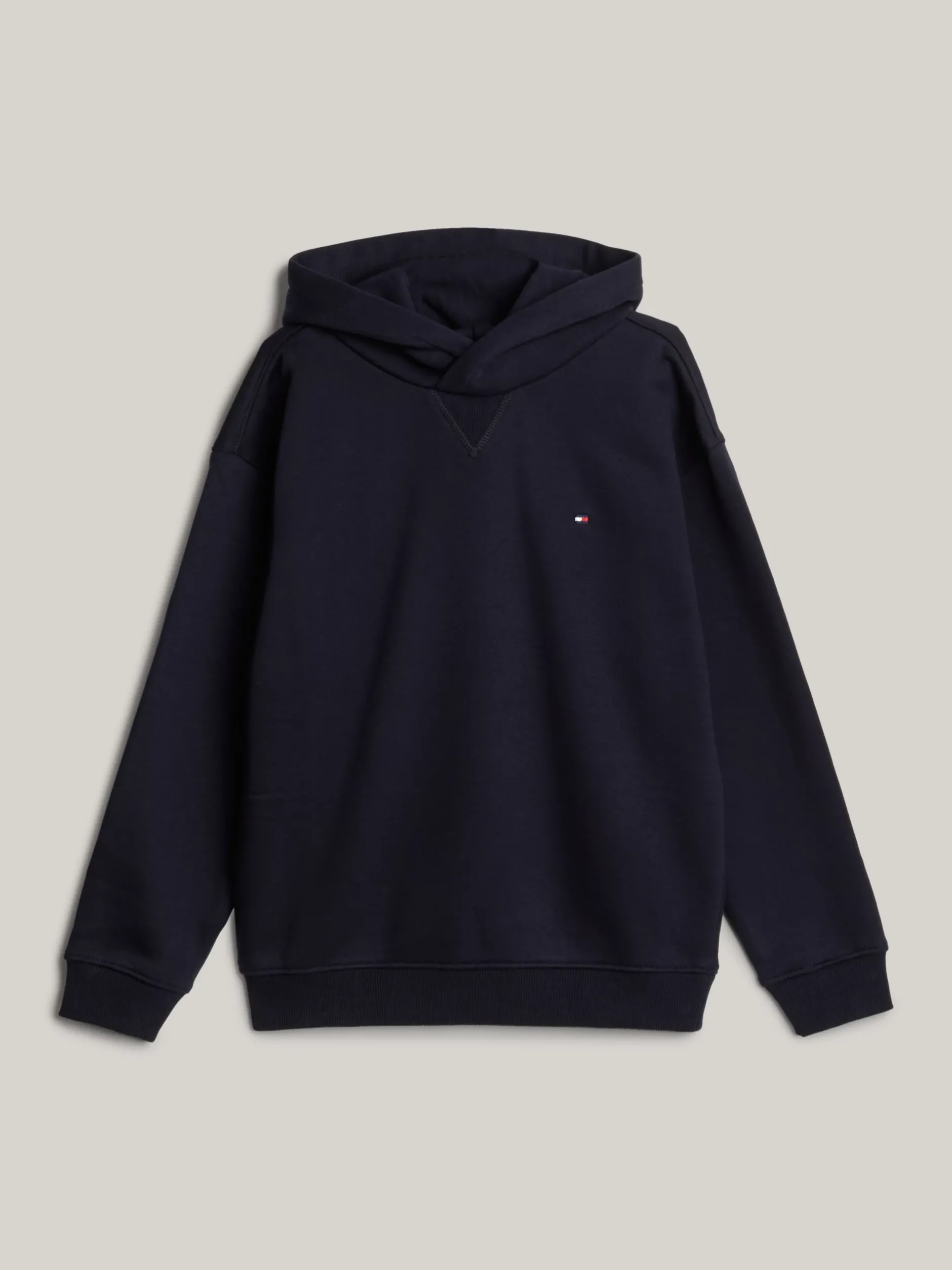 Bluzy Dresowe I Z Kapturem|Bluzy Dresowe I Z Kapturem*Tommy Hilfiger Dzianinowa Bluza Essential Z Kapturem DESERT SKY