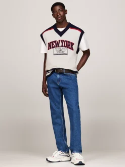 Dzianina*Tommy Hilfiger Dzianinowa Kamizelka Unisex O Luźnym Kroju HIGHLAND SPIRIT
