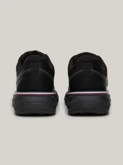 Sneakersy*Tommy Hilfiger Dzianinowe Buty Sportowe Z Podeszwą Vibram Z Protektorem BLACK