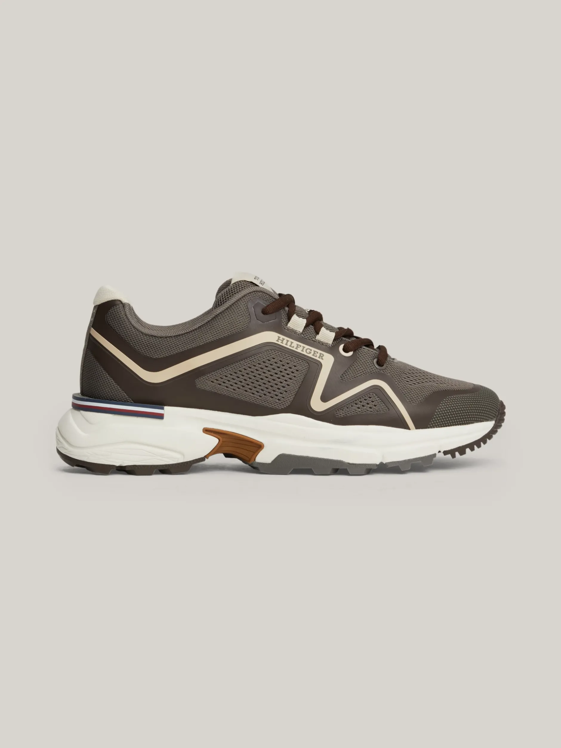 Sneakersy*Tommy Hilfiger Dzianinowe Buty Sportowe Z Podeszwą Vibram Z Protektorem SHADY STONE