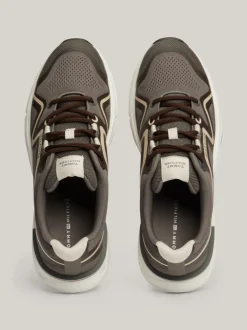 Sneakersy*Tommy Hilfiger Dzianinowe Buty Sportowe Z Podeszwą Vibram Z Protektorem SHADY STONE