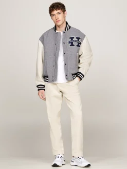 White Trainers|Sneakersy*Tommy Hilfiger Dzianinowe Buty Sportowe Z Podeszwą Vibram Z Protektorem WHITE