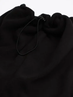 Czapki I Szaliki*Tommy Hilfiger Dzianinowy Komin Z Haftowanym Logo BLACK