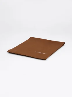 Czapki I Szaliki*Tommy Hilfiger Dzianinowy Szalik Z Haftowanym Logo BRONZE TWIST