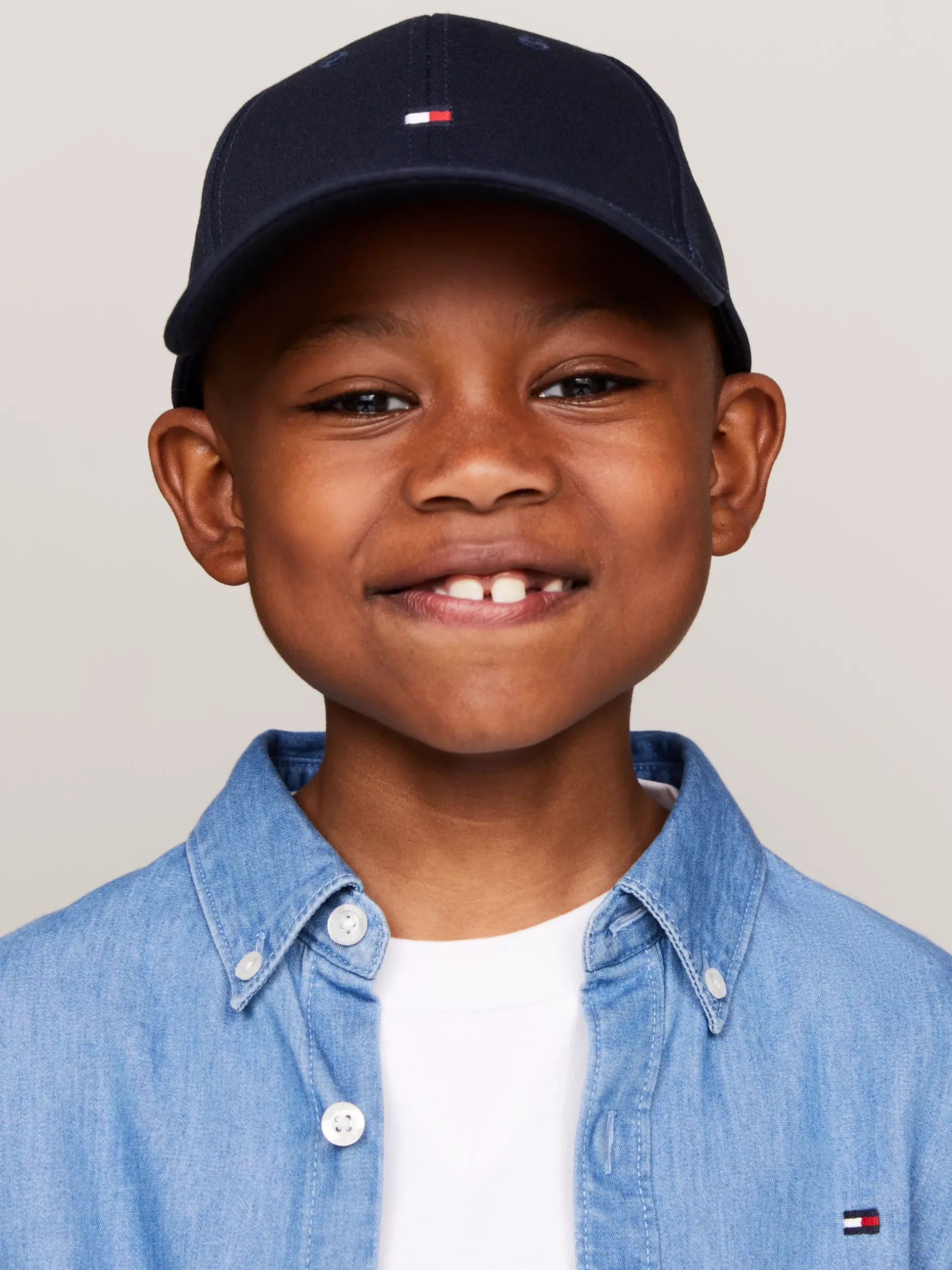 Obuwie I Akcesoria|Obuwie I Akcesoria*Tommy Hilfiger Dziecięca Czapka Essential Z Daszkiem SPACE BLUE