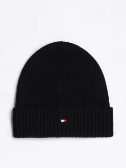 Obuwie I Akcesoria|Obuwie I Akcesoria*Tommy Hilfiger Dziecięca Czapka Typu Beanie Z Linii Essential BLACK