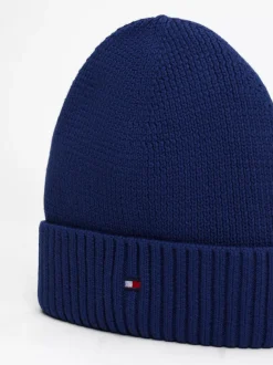 Obuwie I Akcesoria|Obuwie I Akcesoria*Tommy Hilfiger Dziecięca Czapka Typu Beanie Z Linii Essential BLUE INK