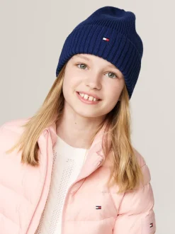 Obuwie I Akcesoria|Obuwie I Akcesoria*Tommy Hilfiger Dziecięca Czapka Typu Beanie Z Linii Essential BLUE INK