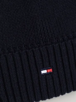 Obuwie I Akcesoria|Obuwie I Akcesoria*Tommy Hilfiger Dziecięca Czapka Typu Beanie Z Linii Essential SPACE BLUE