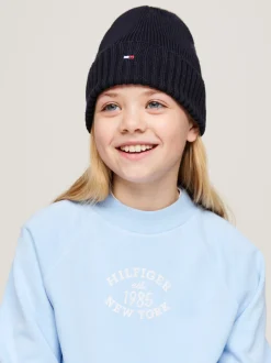 Obuwie I Akcesoria|Obuwie I Akcesoria*Tommy Hilfiger Dziecięca Czapka Typu Beanie Z Linii Essential SPACE BLUE