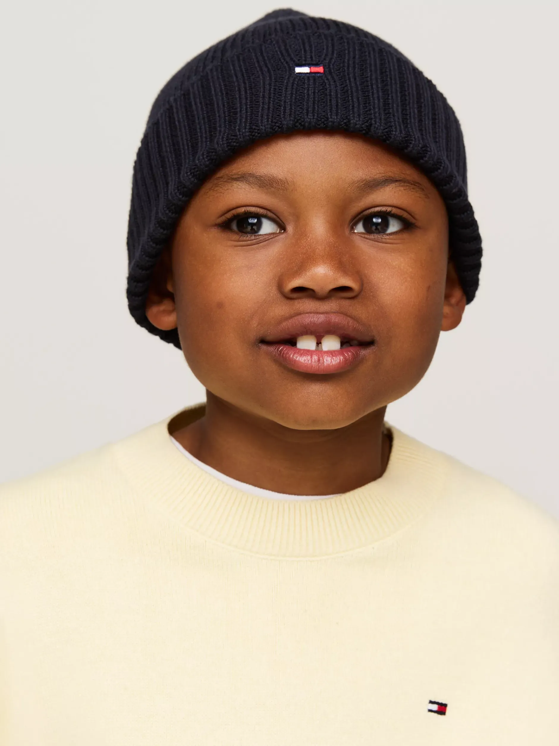 Obuwie I Akcesoria|Obuwie I Akcesoria*Tommy Hilfiger Dziecięca Czapka Typu Beanie Z Linii Essential SPACE BLUE