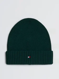 Obuwie I Akcesoria|Obuwie I Akcesoria*Tommy Hilfiger Dziecięca Czapka Typu Beanie Z Linii Essential ORNAMENTAL GREEN