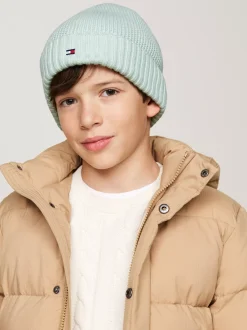 Obuwie I Akcesoria|Obuwie I Akcesoria*Tommy Hilfiger Dziecięca Czapka Typu Beanie Z Linii Essential MINTY ESSENCE
