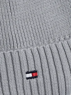 Obuwie I Akcesoria|Obuwie I Akcesoria*Tommy Hilfiger Dziecięca Czapka Typu Beanie Z Linii Essential LIGHT GREY HEATHER