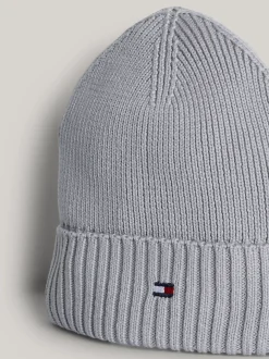 Obuwie I Akcesoria|Obuwie I Akcesoria*Tommy Hilfiger Dziecięca Czapka Typu Beanie Z Linii Essential LIGHT GREY HEATHER