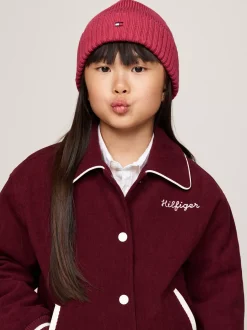 Obuwie I Akcesoria|Obuwie I Akcesoria*Tommy Hilfiger Dziecięca Czapka Typu Beanie Z Linii Essential HERITAGE PINK
