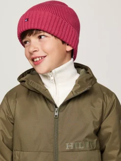 Obuwie I Akcesoria|Obuwie I Akcesoria*Tommy Hilfiger Dziecięca Czapka Typu Beanie Z Linii Essential HERITAGE PINK