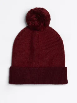 Obuwie I Akcesoria|Obuwie I Akcesoria*Tommy Hilfiger Dziecięca Czapka Typu Beanie Z Logo Hilfiger ROUGE