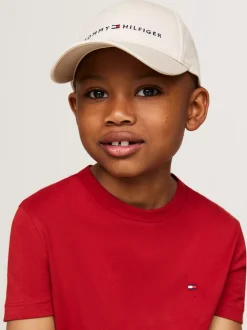 Obuwie I Akcesoria|Obuwie I Akcesoria*Tommy Hilfiger Dziecięca Czapka Z Logo CLASSIC BEIGE
