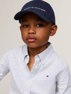 Obuwie I Akcesoria|Obuwie I Akcesoria*Tommy Hilfiger Dziecięca Czapka Z Logo SPACE BLUE
