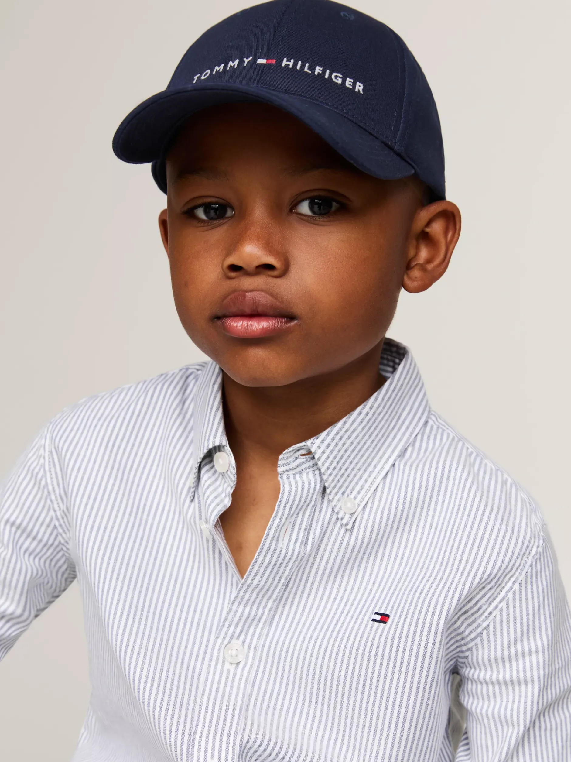 Obuwie I Akcesoria|Obuwie I Akcesoria*Tommy Hilfiger Dziecięca Czapka Z Logo SPACE BLUE