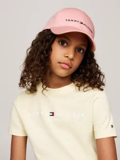 Obuwie I Akcesoria|Obuwie I Akcesoria*Tommy Hilfiger Dziecięca Czapka Z Logo SOFT ROSE