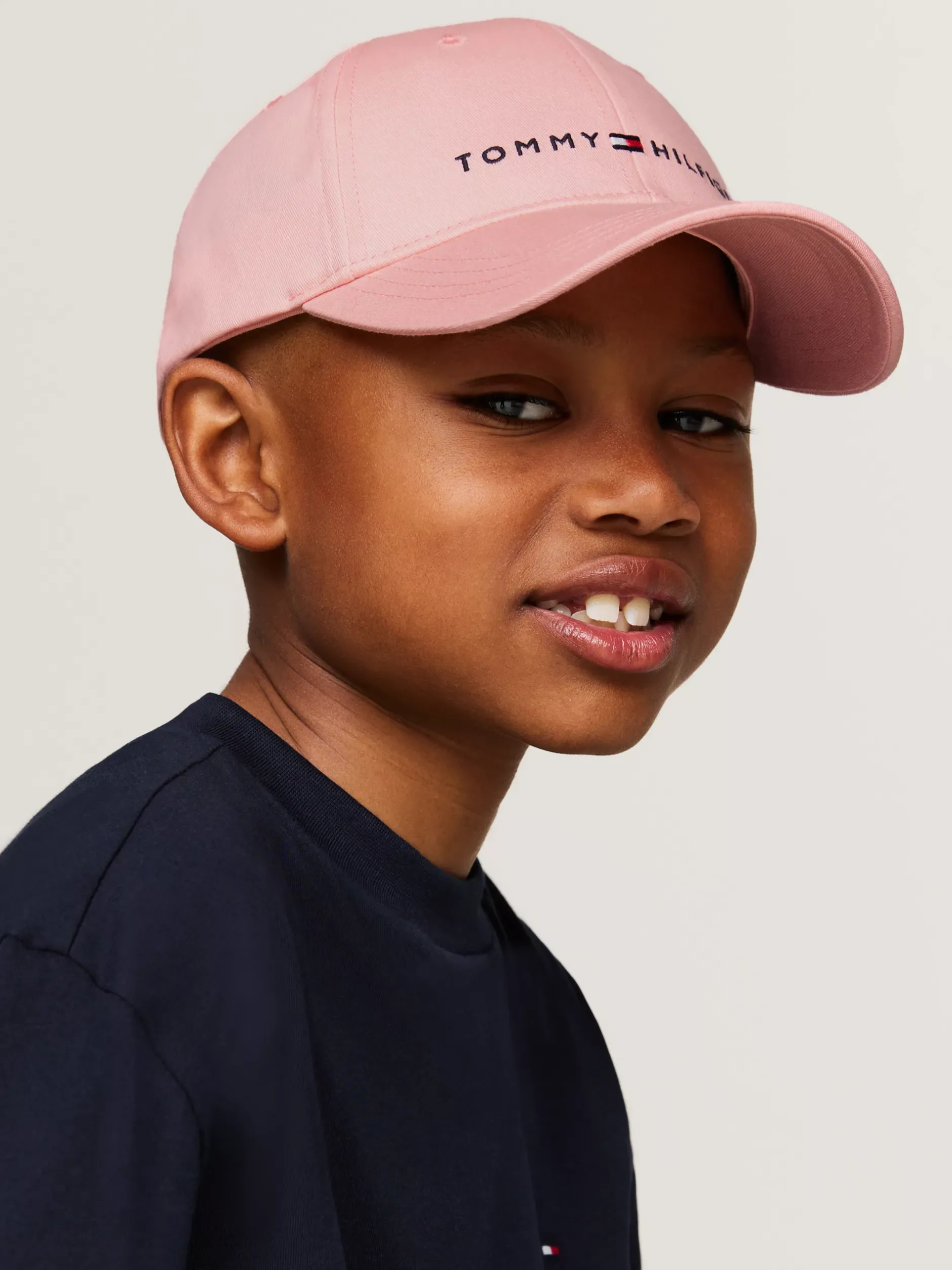 Obuwie I Akcesoria|Obuwie I Akcesoria*Tommy Hilfiger Dziecięca Czapka Z Logo SOFT ROSE