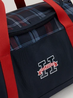 Obuwie I Akcesoria|Obuwie I Akcesoria*Tommy Hilfiger Dziecięca Torba Sportowa W Sygnowane Paski SPACE BLUE GLOBAL CHECK