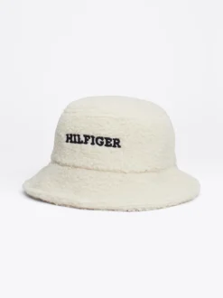 Obuwie I Akcesoria|Obuwie I Akcesoria*Tommy Hilfiger Dziecięcy Kapelusz Rybacki Z Logo Hilfiger ANCIENT WHITE