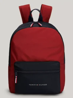 Obuwie I Akcesoria|Obuwie I Akcesoria*Tommy Hilfiger Dziecięcy Plecak Essential Z Blokami Kolorów DARK MAGMA SPACE BLUE CORPORATE