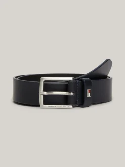 Obuwie I Akcesoria|Obuwie I Akcesoria*Tommy Hilfiger Dziecięcy Skórzany Pasek Essential Z Logo SPACE BLUE